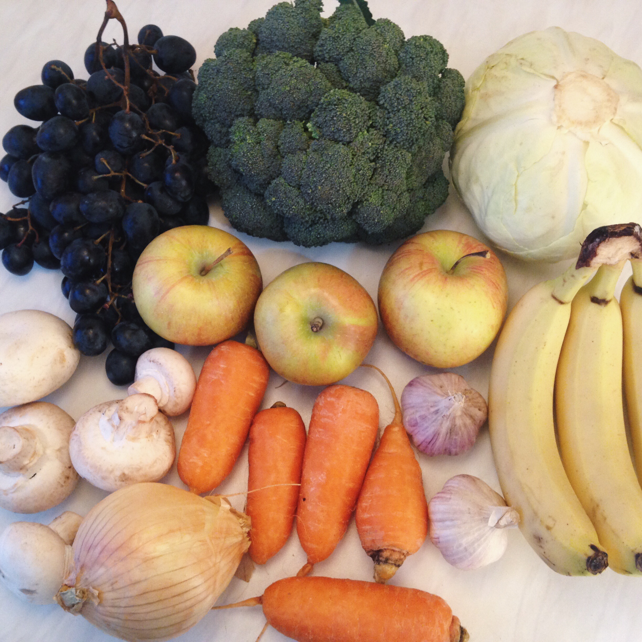 Овочі та фрукти: